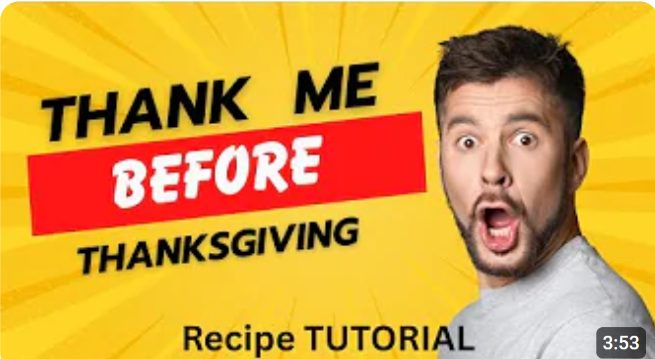 Thanksgiving just got LIT!!